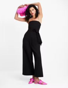 Kate Spade Outlet — Rhinestone Embellished Jumpsuit - Valentine's Day date night shopping guide